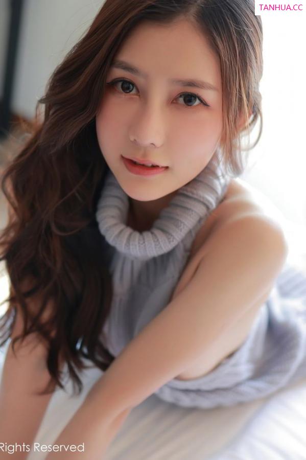 尹甜甜  宅男杀手尹甜甜 开背毛衣女友视觉第18张图片